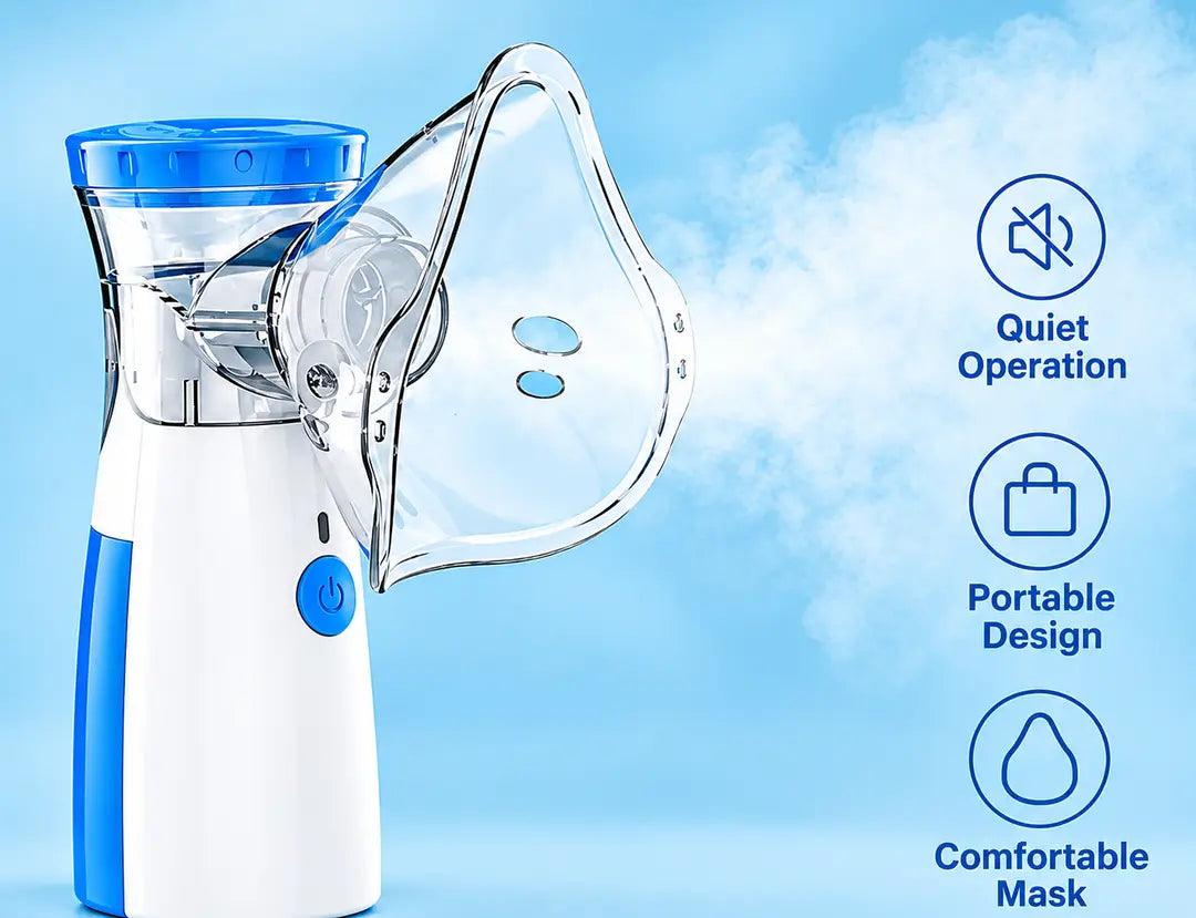 Silent nebulizing for a child at home