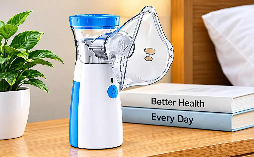 OzenCare™ Portable Mesh Nebulizer USB - Allergy & Chest Relief Kit (Kids & Adults)
